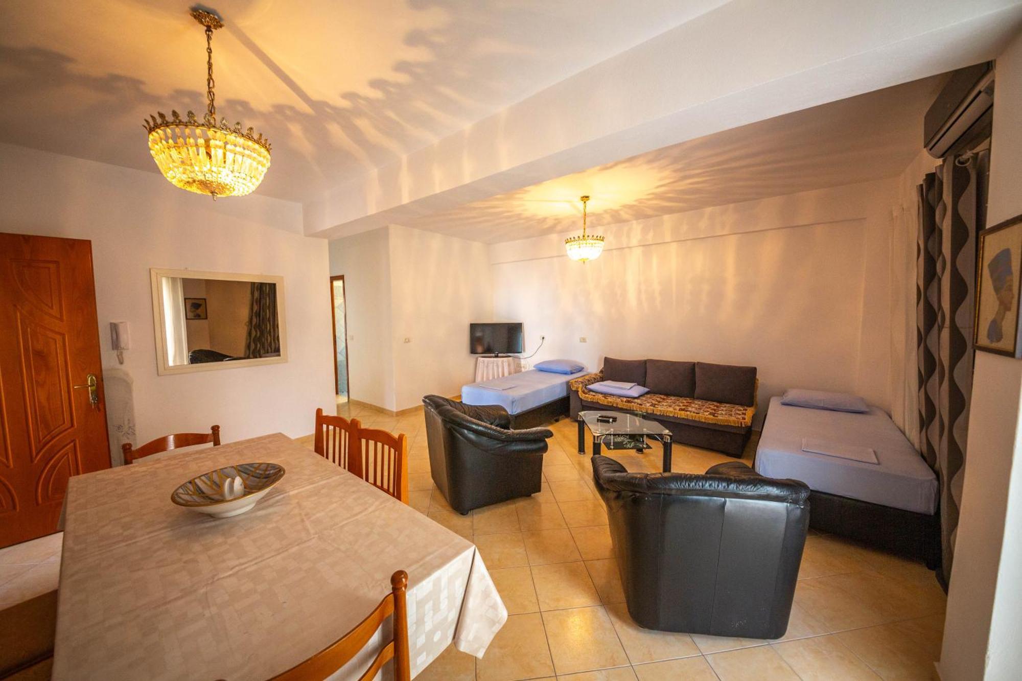 Apartments Cikuli Sarandë Buitenkant foto
