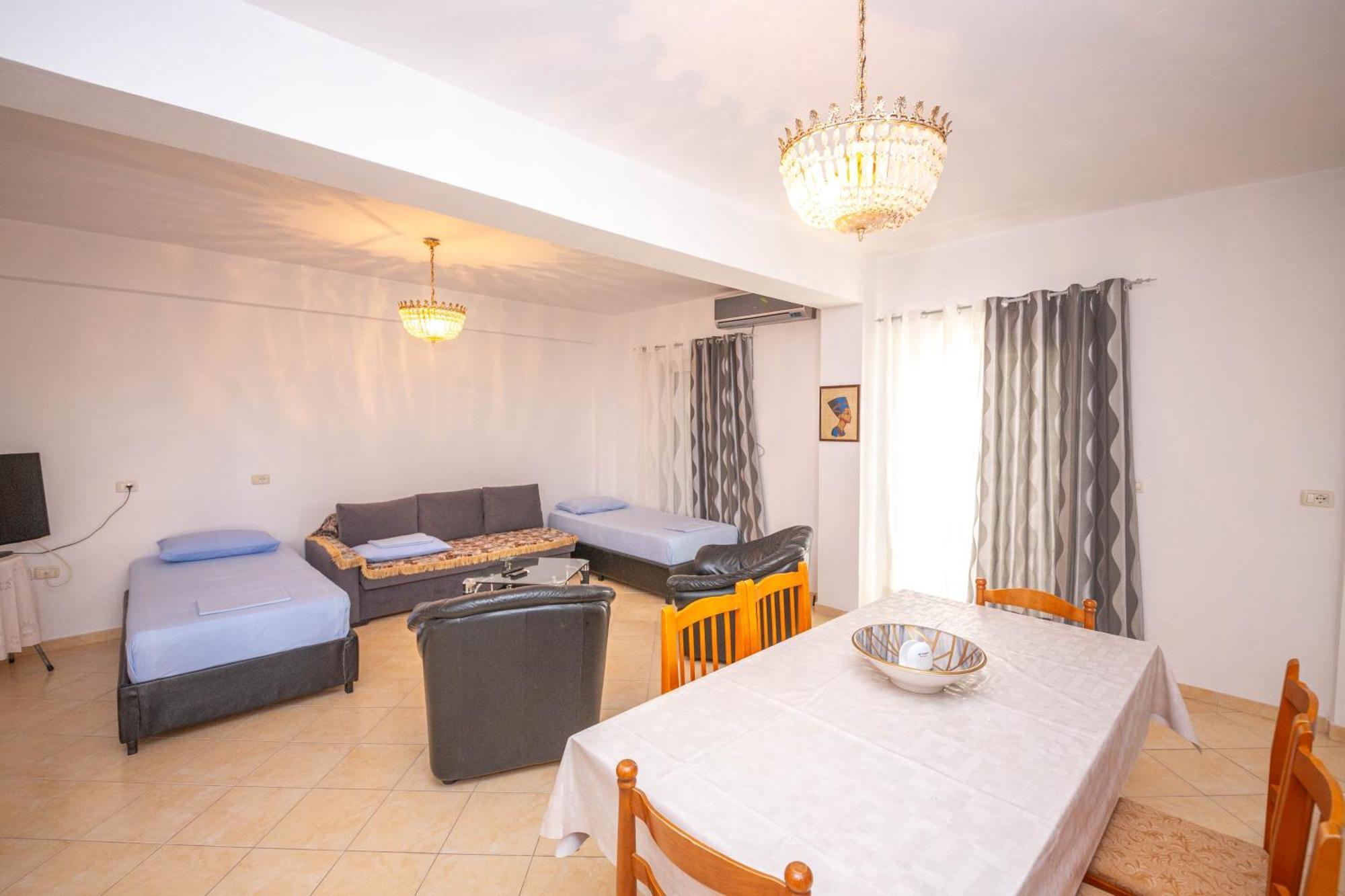 Apartments Cikuli Sarandë Buitenkant foto